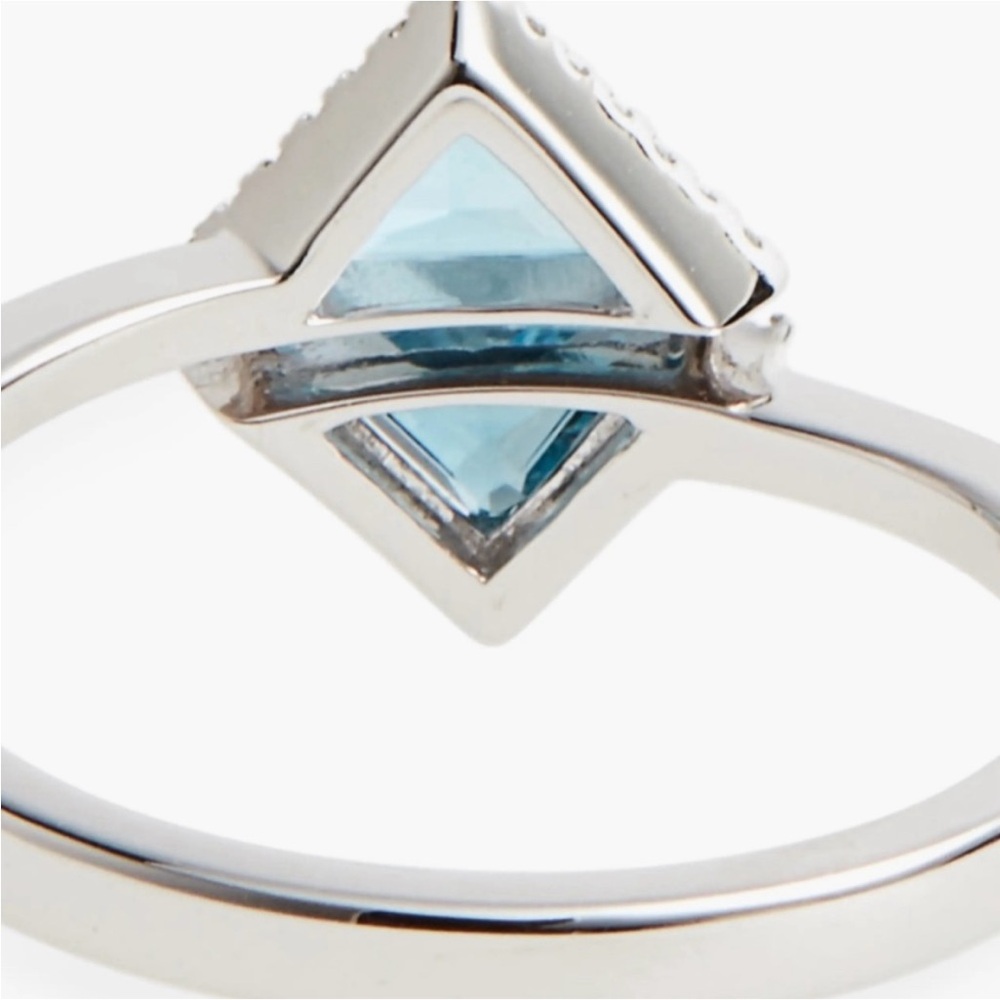 Stunning Bony Levy Iris Topaz and Diamond Ring - Picture 3 of 5